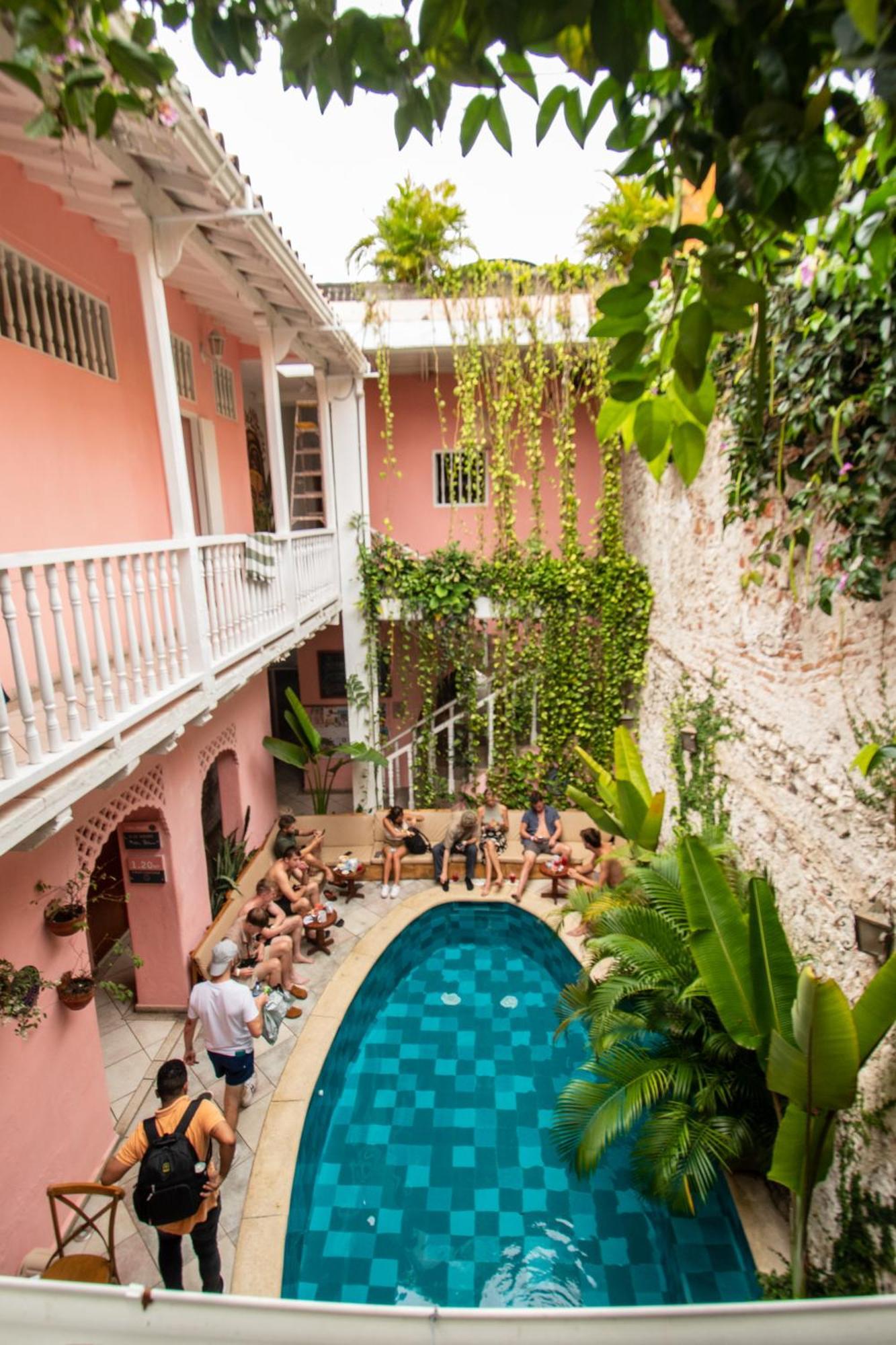 Casa Zahri Boutique Hostel Cartagena Buitenkant foto