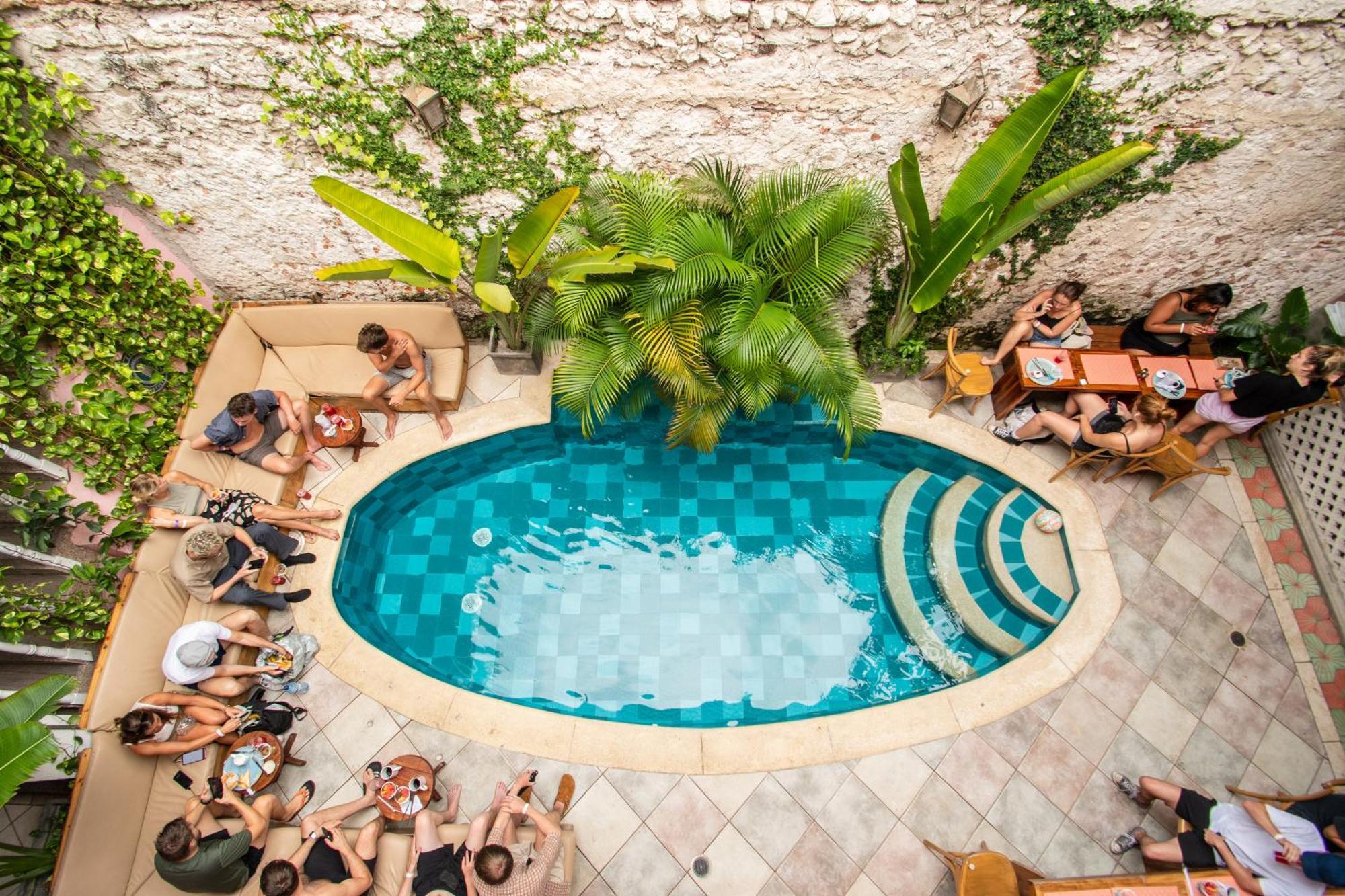 Casa Zahri Boutique Hostel Cartagena Buitenkant foto