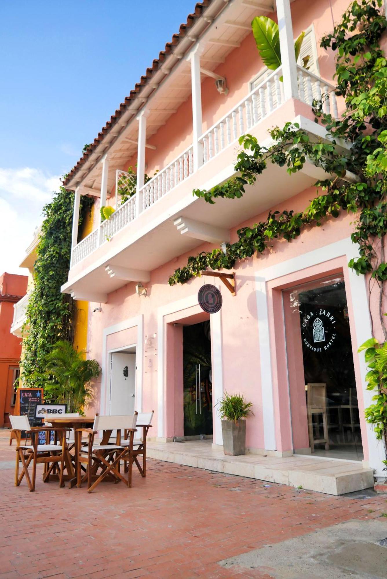 Casa Zahri Boutique Hostel Cartagena Buitenkant foto