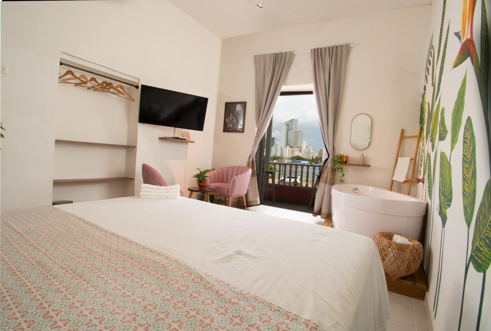 Casa Zahri Boutique Hostel Cartagena Kamer foto